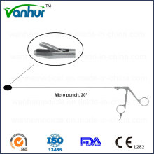 Instrumentos de endoscopia transforaminal lombar 20 ° Microps Punch Forceps